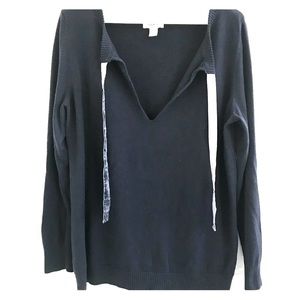 Ann Taylor LOFT Navy XXL Sweater